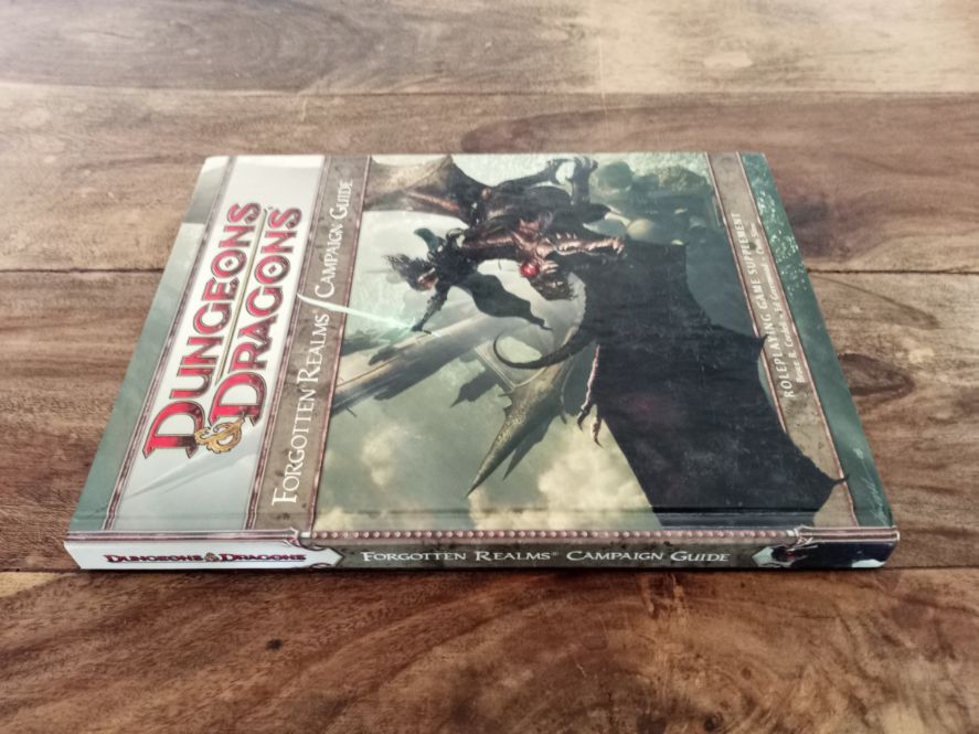 Forgotten Realms Campaign Guide Dungeons & Dragons 4th Ed Wizards of the Coast 2008