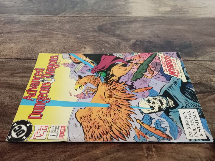 Advanced Dungeons & Dragons #7 June 1989 DC Comics