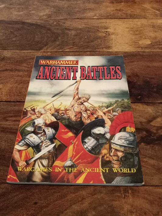 Warhammer Ancient Battles 1st ed Games Workshop 1998