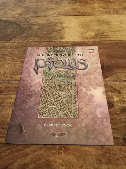 A Player's Guide to Ptolus d20 MKG 268 Monte Cook Games 2021