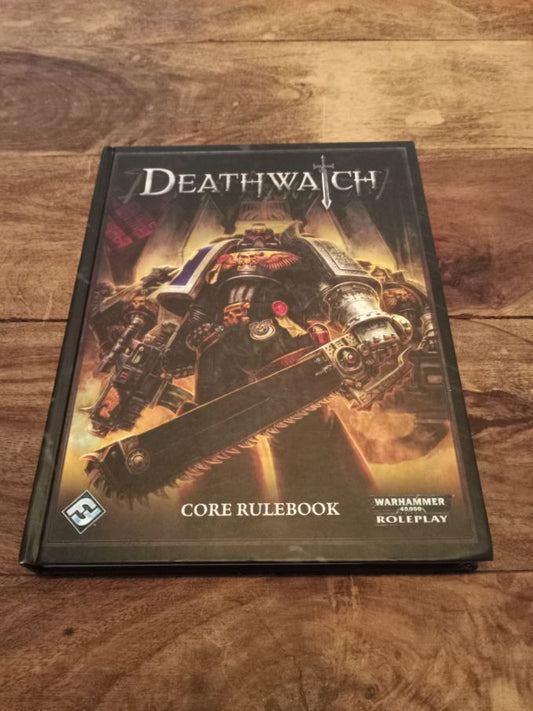 Deathwatch Core Rulebook Fantasy Flight Games Warhammer 40K 2010