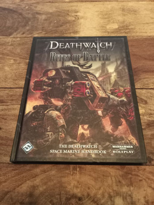 Deathwatch Rites of Battle Fantasy Flight Games Warhammer 40K 2011