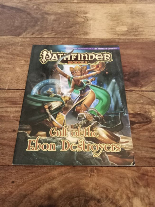 Pathfinder Cult of the Ebon Destroyers PZO 9529 Paizo Publishing 2011
