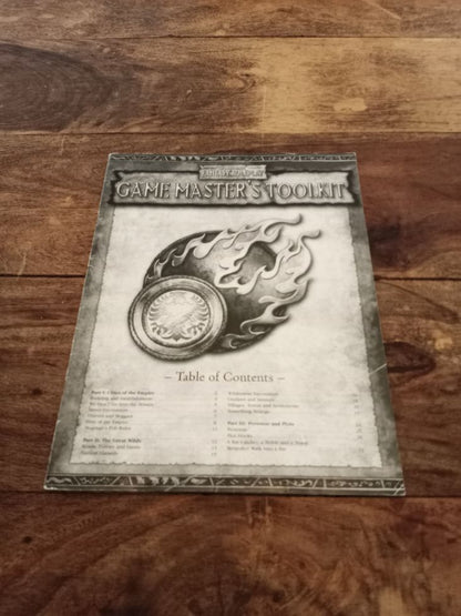 Warhammer Game Master's Toolkit Book By Owen Barnes