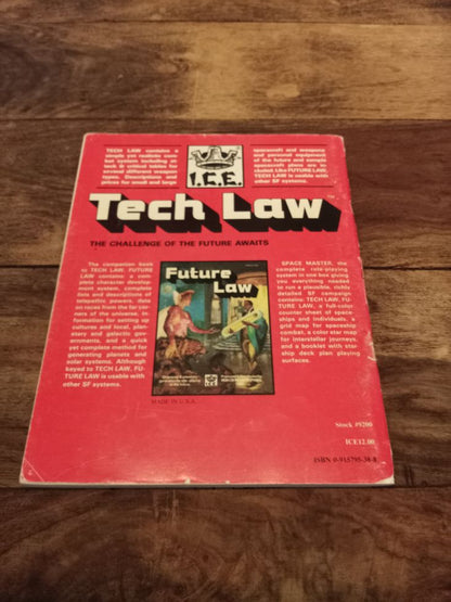 Space Master Tech Law 1st Edition ICE 9200 I.C.E. 1986