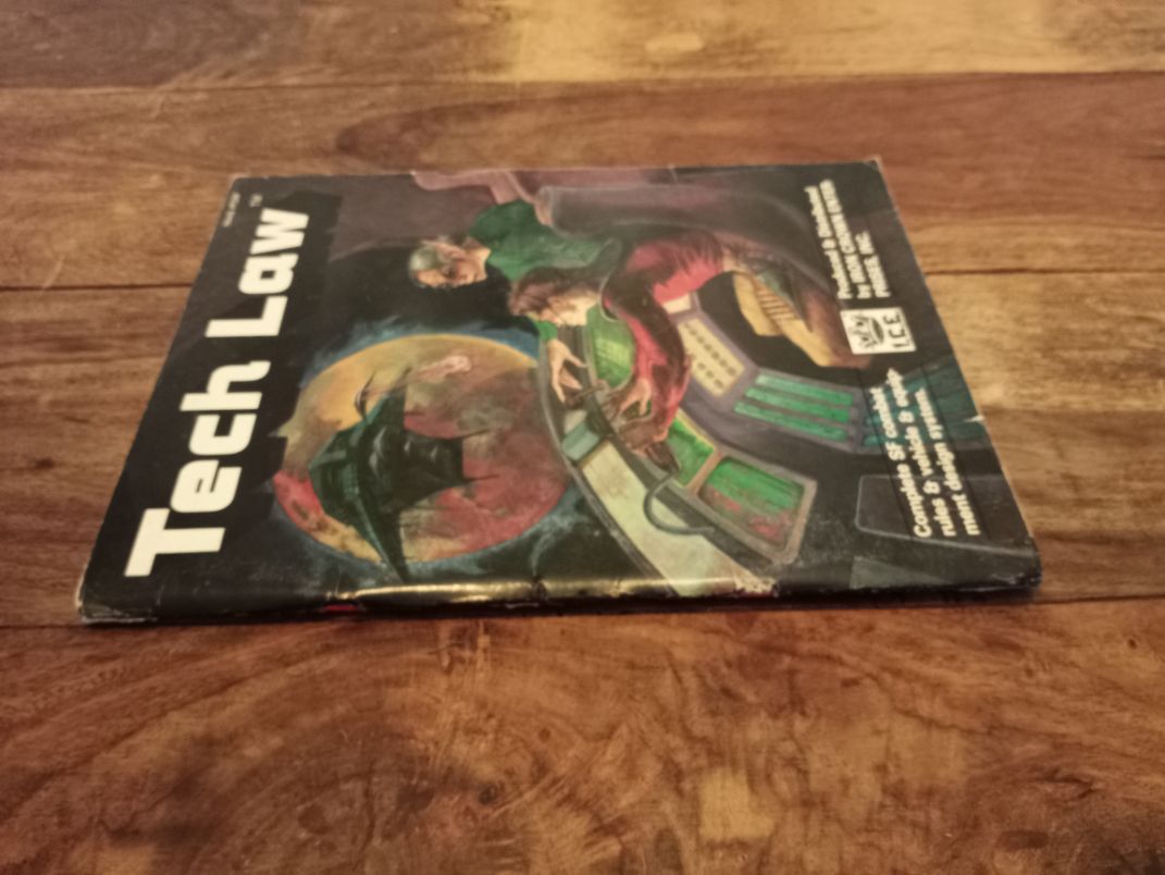 Space Master Tech Law 1st Edition ICE 9200 I.C.E. 1986
