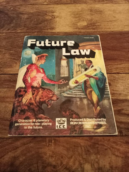 Space Master Future Law 1st Edition ICE 9100 I.C.E. 1986