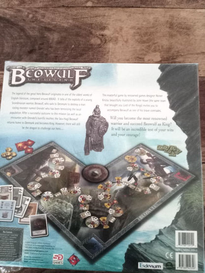 Beowulf The Legend Boardgame New/Still sealed Fantasy Flight Games 2005
