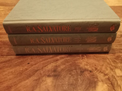 Forgotten Realms Transitions Trilogy R. A. Salvatore Hardback Wizards of the Coast 2008-2009