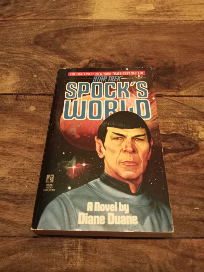 Spock's World Star Trek Dian Duane Pocket Books 1989