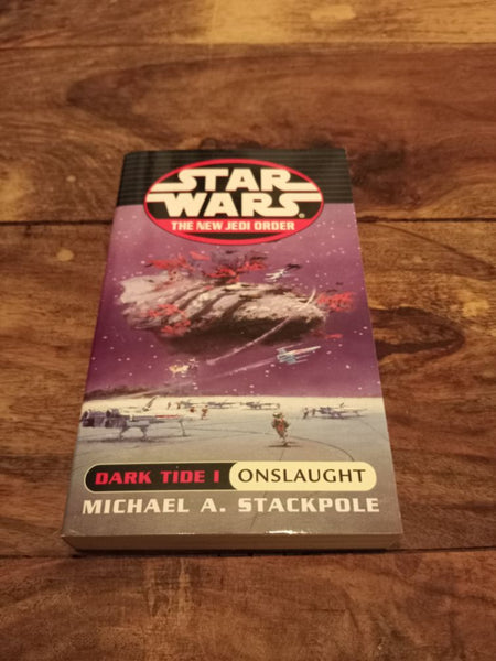 Onslaught Star Wars The New Jedi Order Dark Tide #1 Michael A. Stackpole 2000