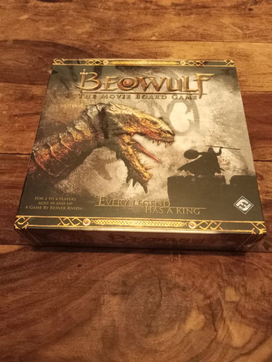Beowulf The Movie Board Game Reiner Knizia New/Still sealed Fantasy Flight Games 2007