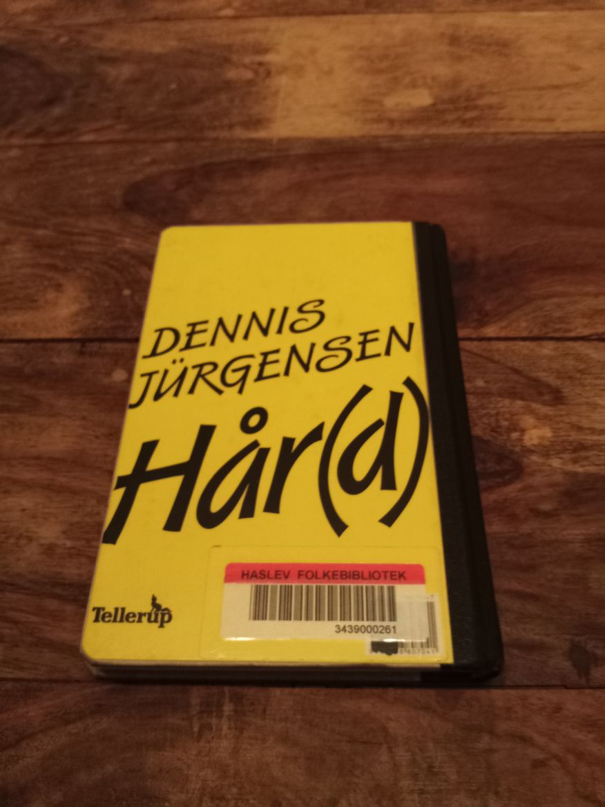 Hår(d) Dennis Jürgensen Hardcover Tellerup A/S 1999