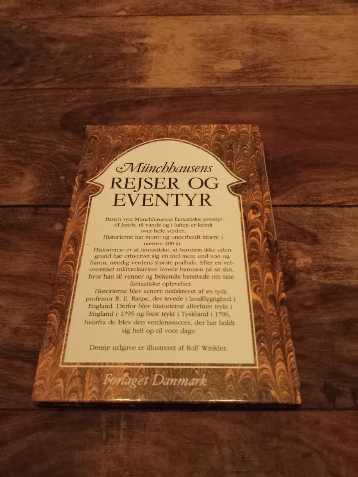 Münchhausens Rejser og Eventyr Forlaget Danmark 1991