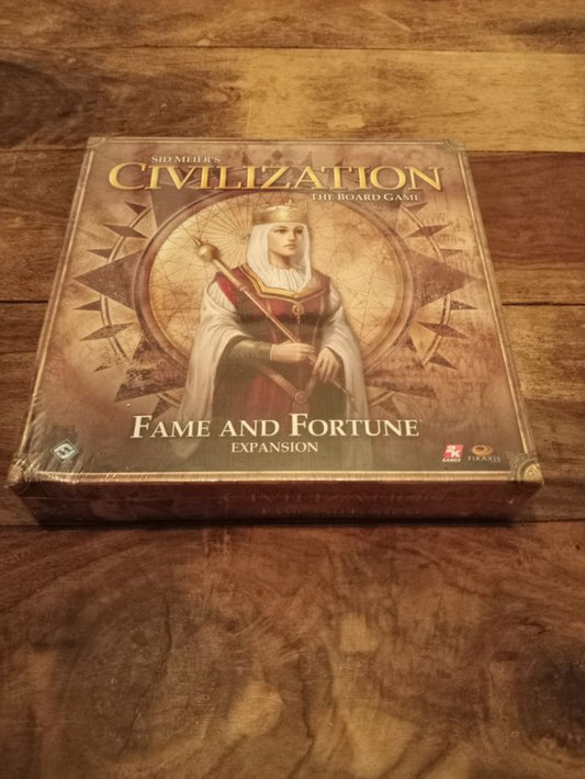 Civilization Fame and Fortune Board Game Expansion Fantasy Flight NEW