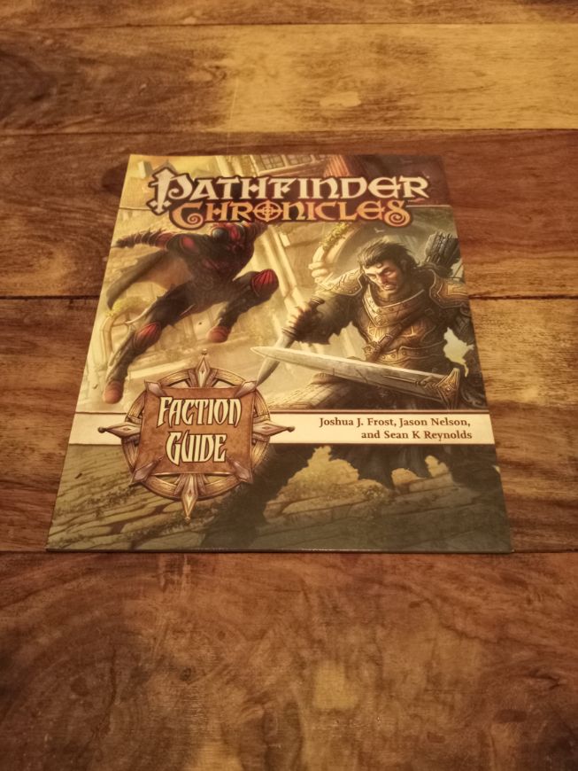 Pathfinder Faction Guide PZO 9221 Pathfinder Chronicles Paizo Publishing 2010