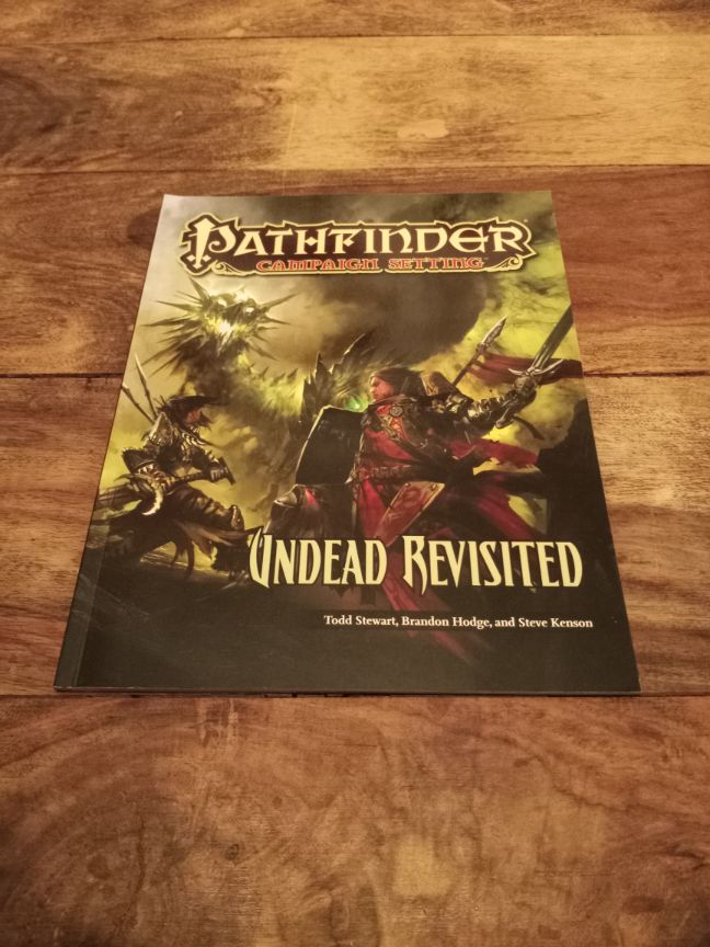 Pathfinder Undead Revisited PZO 9233 Campaign Setting Paizo Publishing 2011