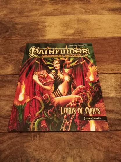 Pathfinder Lords of Chaos PZO 9225 Book of the Damned #2 Paizo Publishing 2010
