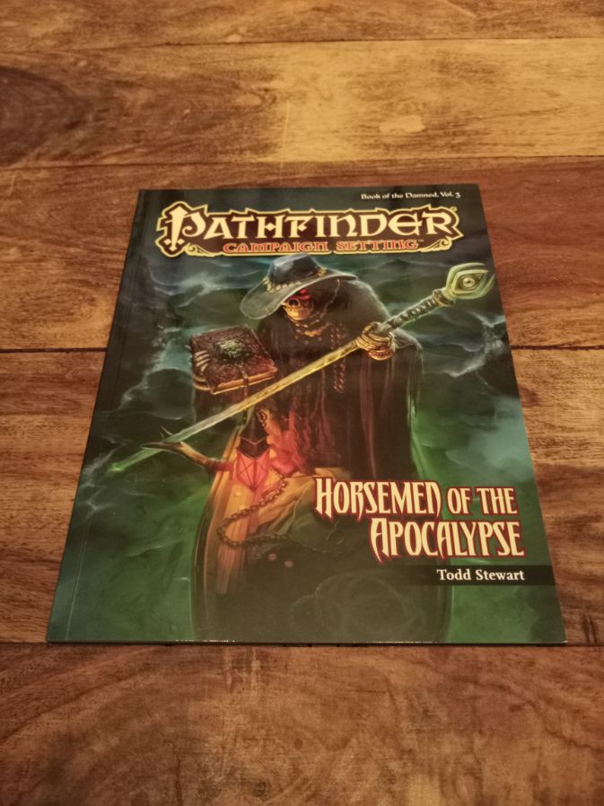 Pathfinder Horsemen of the Apocalypse Book of the Damned #3 Paizo Publishing 2011