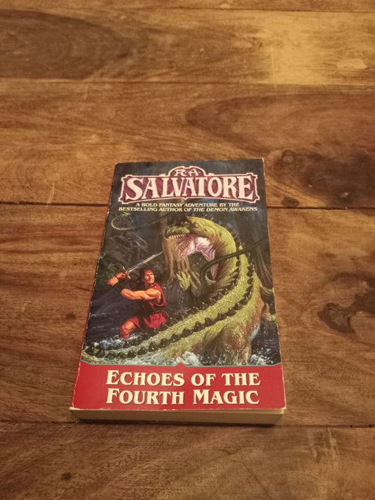 Echoes of the Fourth Magic The Chronicles of Ynis Aielle #1 R.A. Salvatore Del Rey Books 1998
