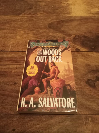 The Woods Out Back The Spearwielder's Tale #1 R.A. Salvatore ACE Books 1993