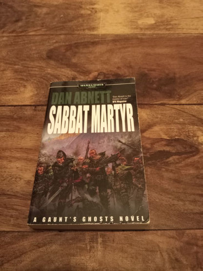 Sabbat Martyr Gaunt's Ghosts Dan Abnett Warhammer 40k Black Library 2003