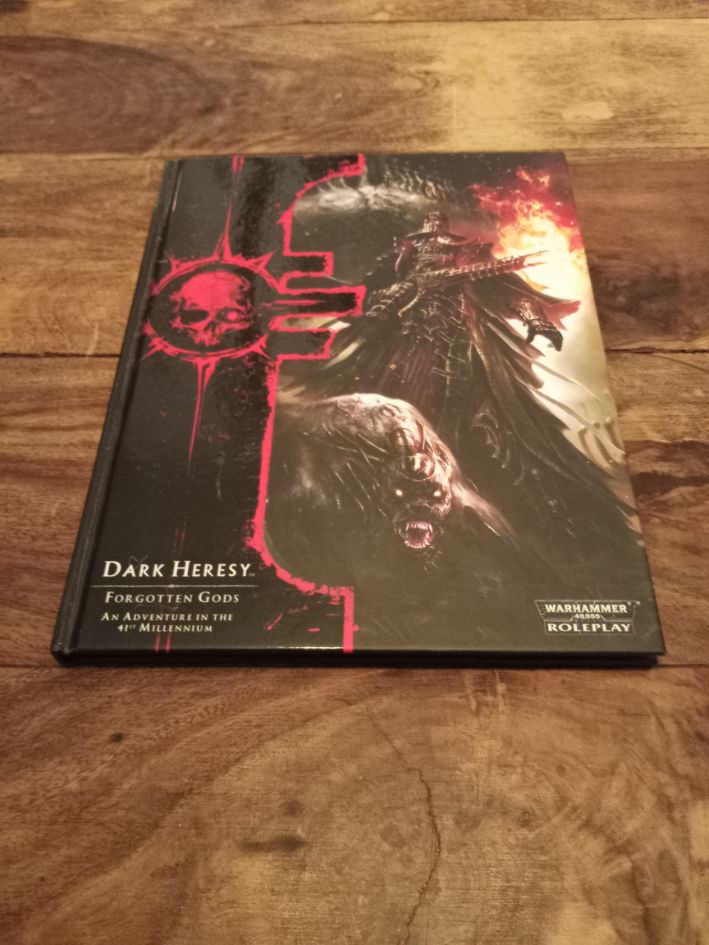 Dark Heresy 2nd Ed Forgotten Gods Warhammer 40k Fantasy Flight Games 2014