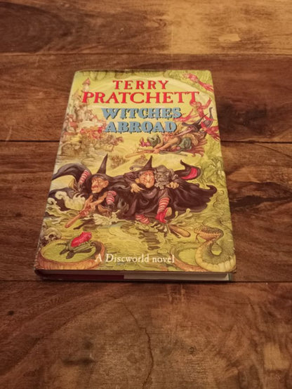Witches Abroad A Discworld Novel #12 Terry Pratchett Hardcover Corgi Books 1991