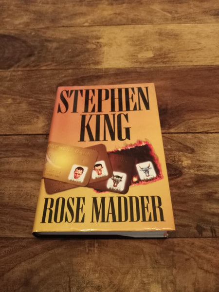 Rose Madder Stephen King Hardcover 1st Edition New England Library 1995