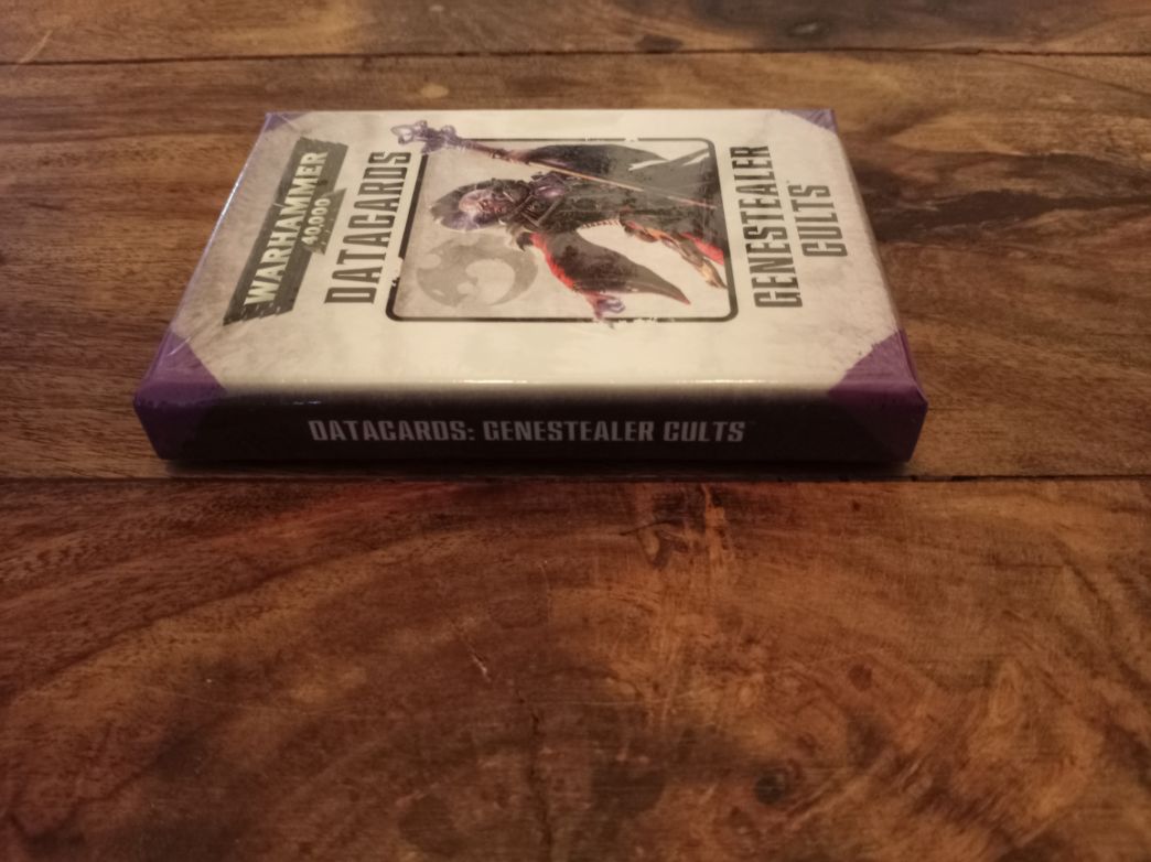 Datacards Warhammer 40,000 Genestealer Cults New Sealed