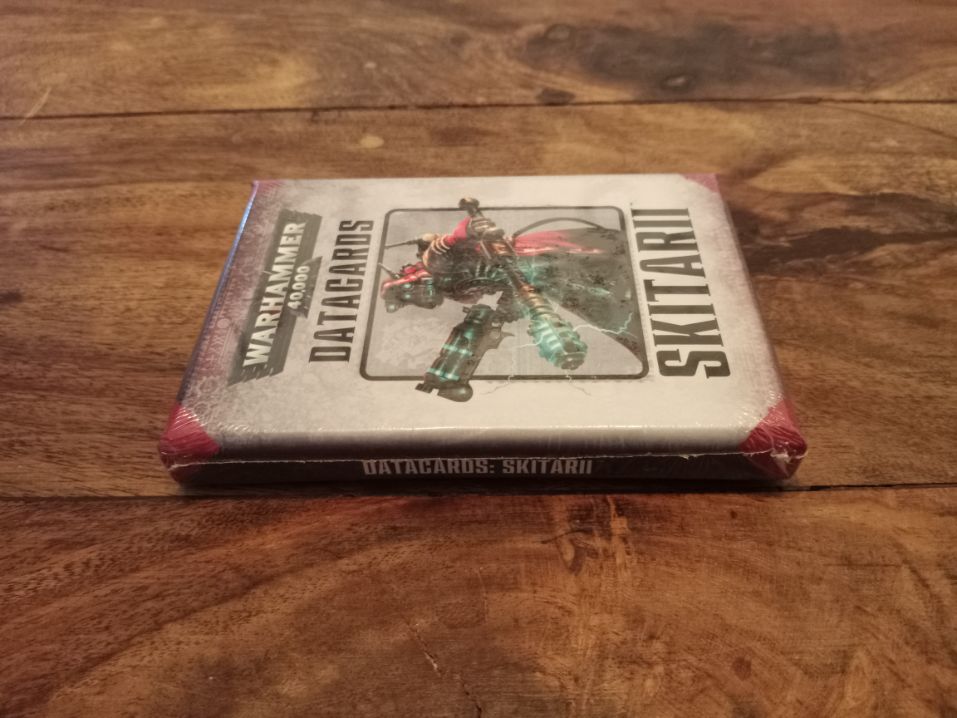 Warhammer 40,000 Datacards Adeptus Mechanicus New Skitarii Games Workshop