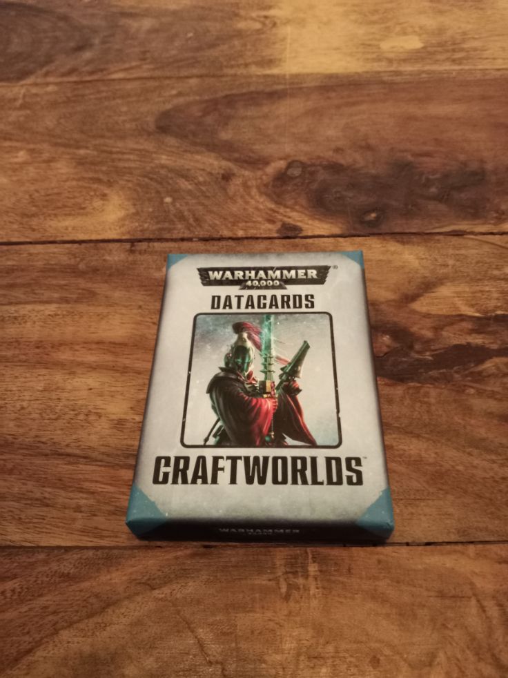 Datacards Warhammer 40,000 Craftworlds