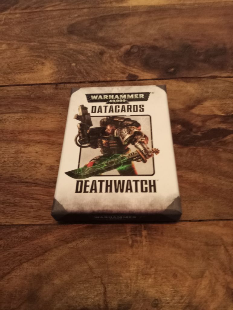 Datacards Warhammer 40,000 Deathwatch
