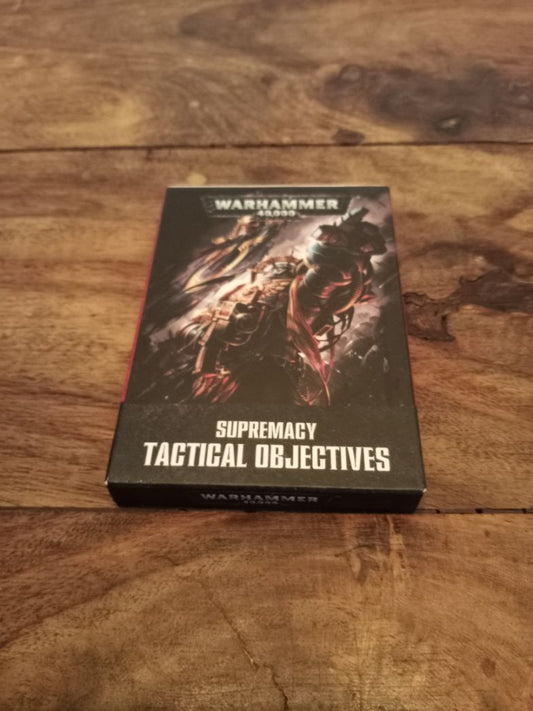 Datacards Warhammer 40,000 Supremacy Tactical Objectives
