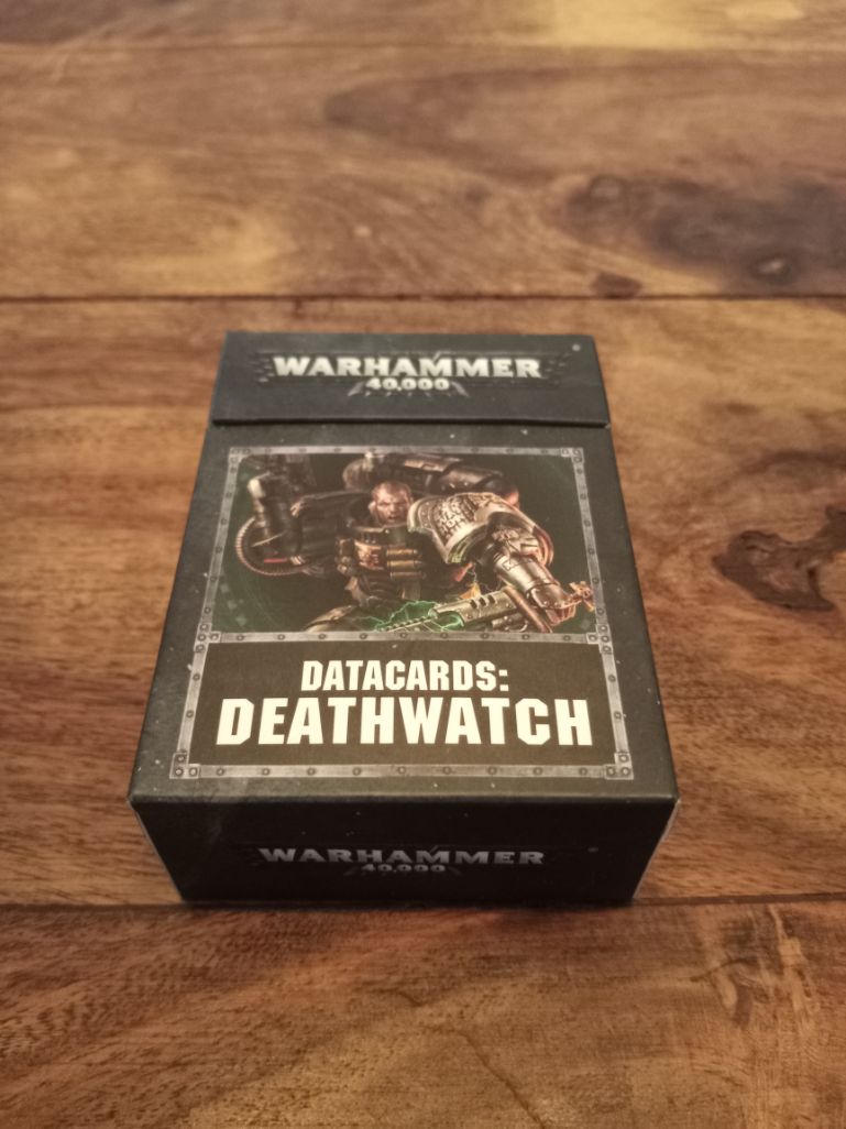 Datacards Warhammer 40,000 Deathwatch 2017