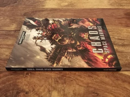Warhammer 40k Codex Chaos Space Marines Hardcover Games Workshop 2012