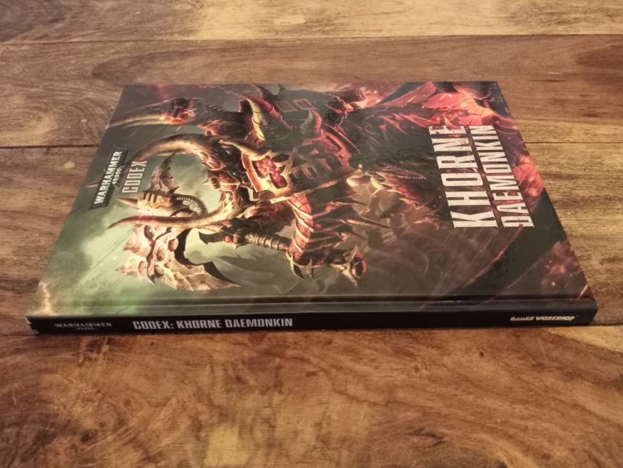 Warhammer 40k Codex Khorne Daemonkin 7th Edition Hardcover