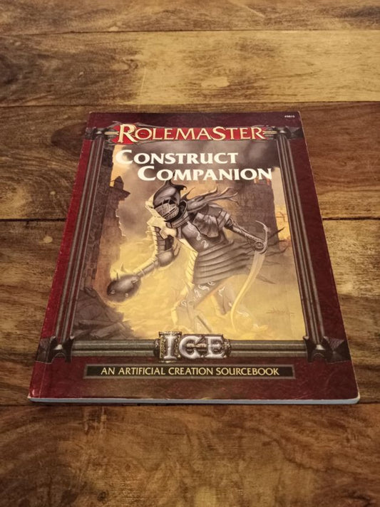 Rolemaster Construct Companion I.C.E. 2003