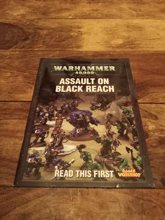 Warhammer 40k Assault on Black Reach Book Games workshop
