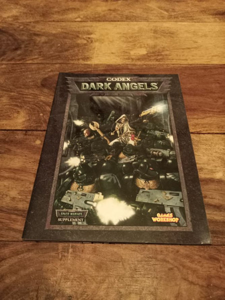 Warhammer 40,000 Dark Angels Codex Supplement 40k Games Workshop 1999
