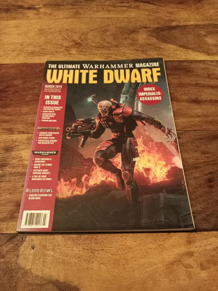 White Dwarf Games Workshop Magazine March 2019