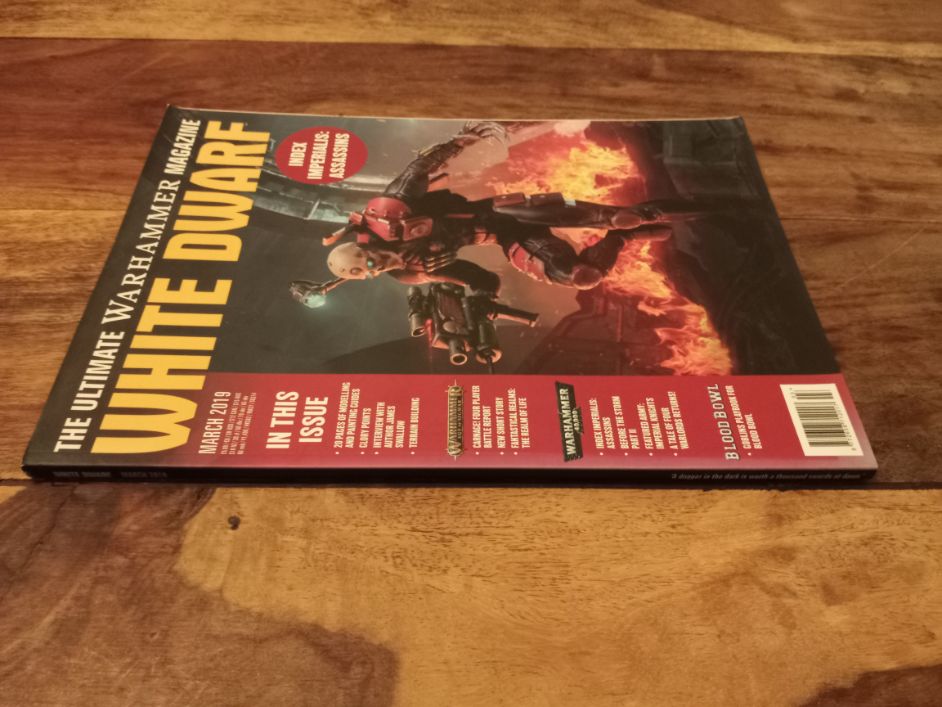 White Dwarf Games Workshop Magazine March 2019