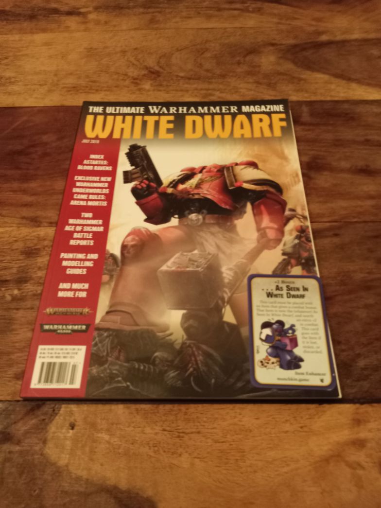 White Dwarf Games Workshop Magazine July 2019