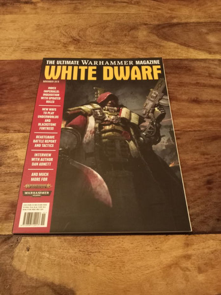 White Dwarf Games Workshop Magazine November 2019