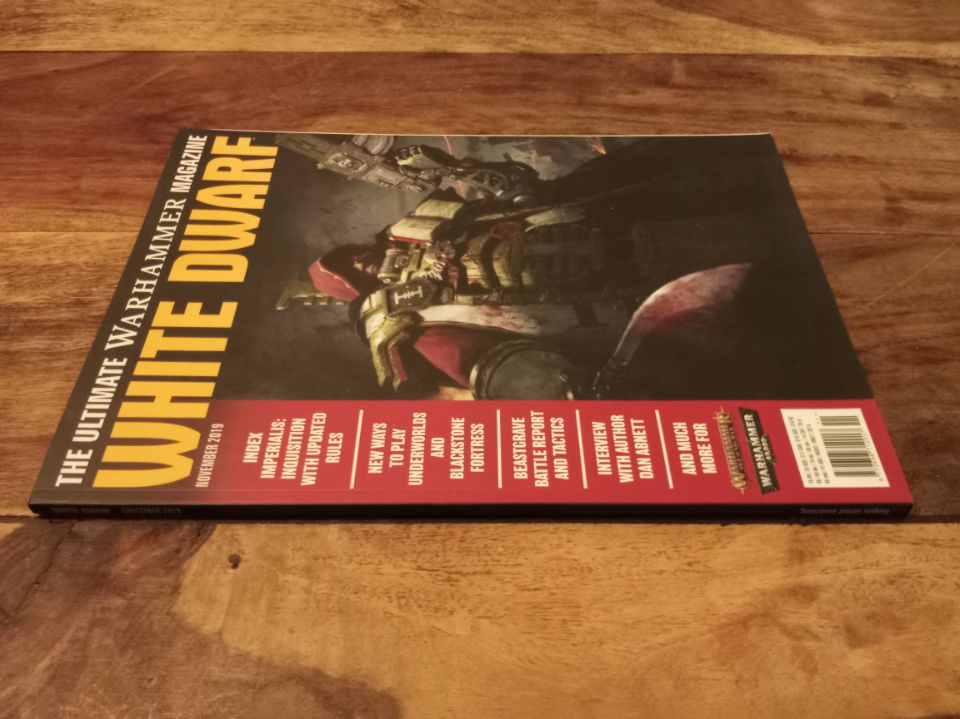 White Dwarf Games Workshop Magazine November 2019