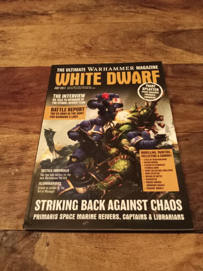 White Dwarf Games Workshop Magazine July 2017