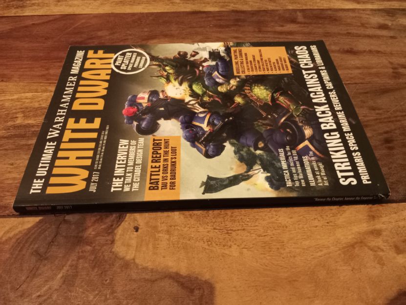 White Dwarf Games Workshop Magazine July 2017