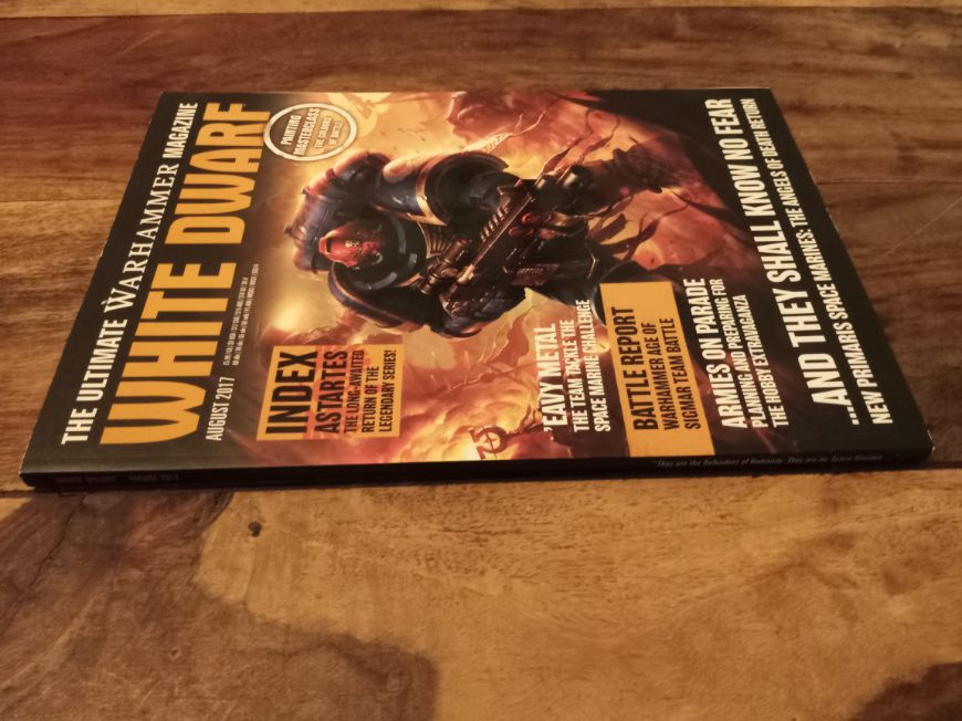 White Dwarf Games Workshop Magazine August 2017