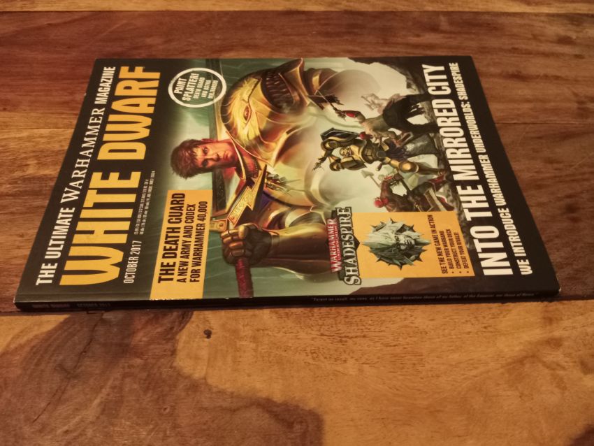 White Dwarf Games Workshop Magazine October 2017