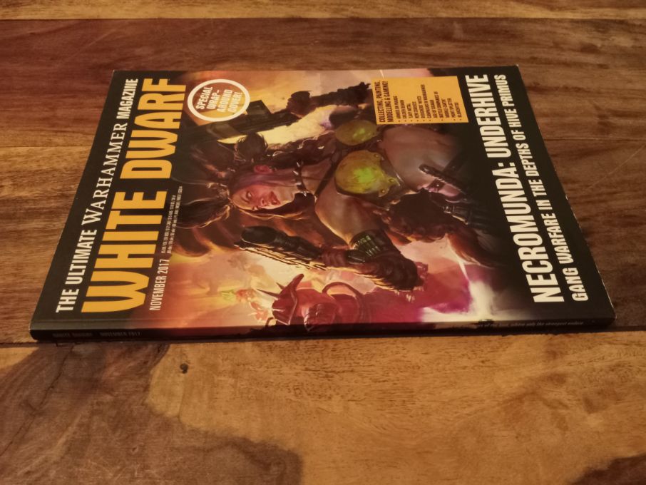 White Dwarf Games Workshop Magazine November 2017